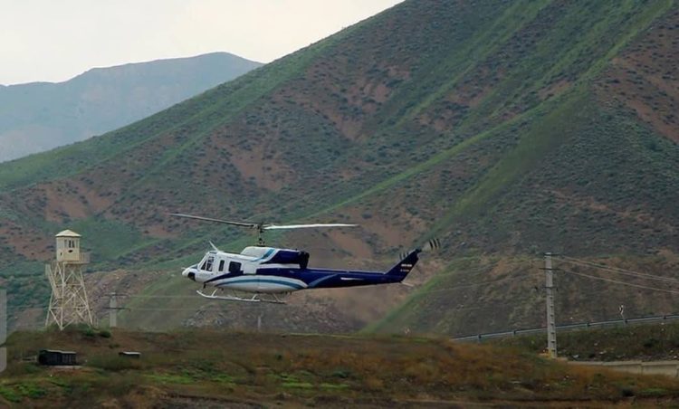 بالگرد عروج سروده ای در وصف رئیس جمهور شهید