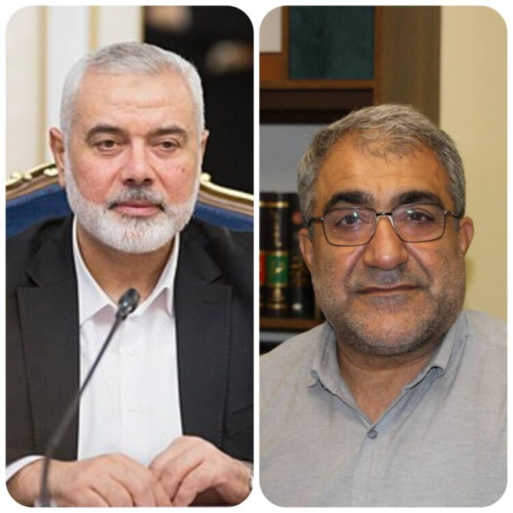 پیام تسلیت علیرضا متانی برای شهادت اسماعیل هنیه