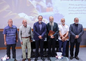 مراسم تقدیر «هور در آتش» با اعتراض امیرحسین شریفی همراه شد